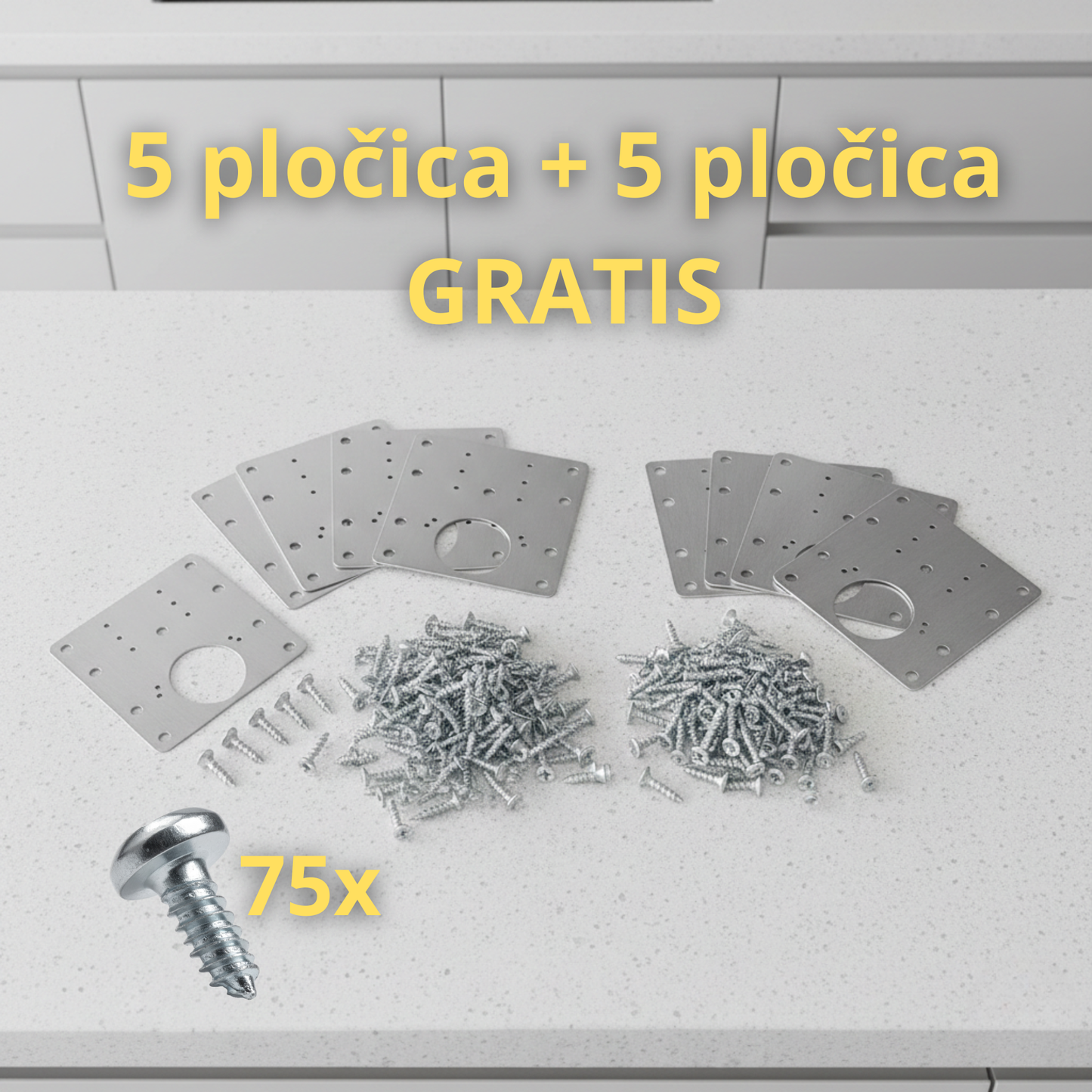 Set ploča za popravku šarki 5+5 GRATIS