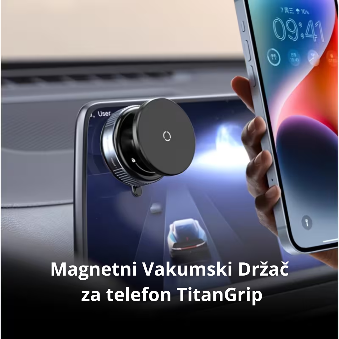 Magnetni vakumski držač za telefon TitanGrip