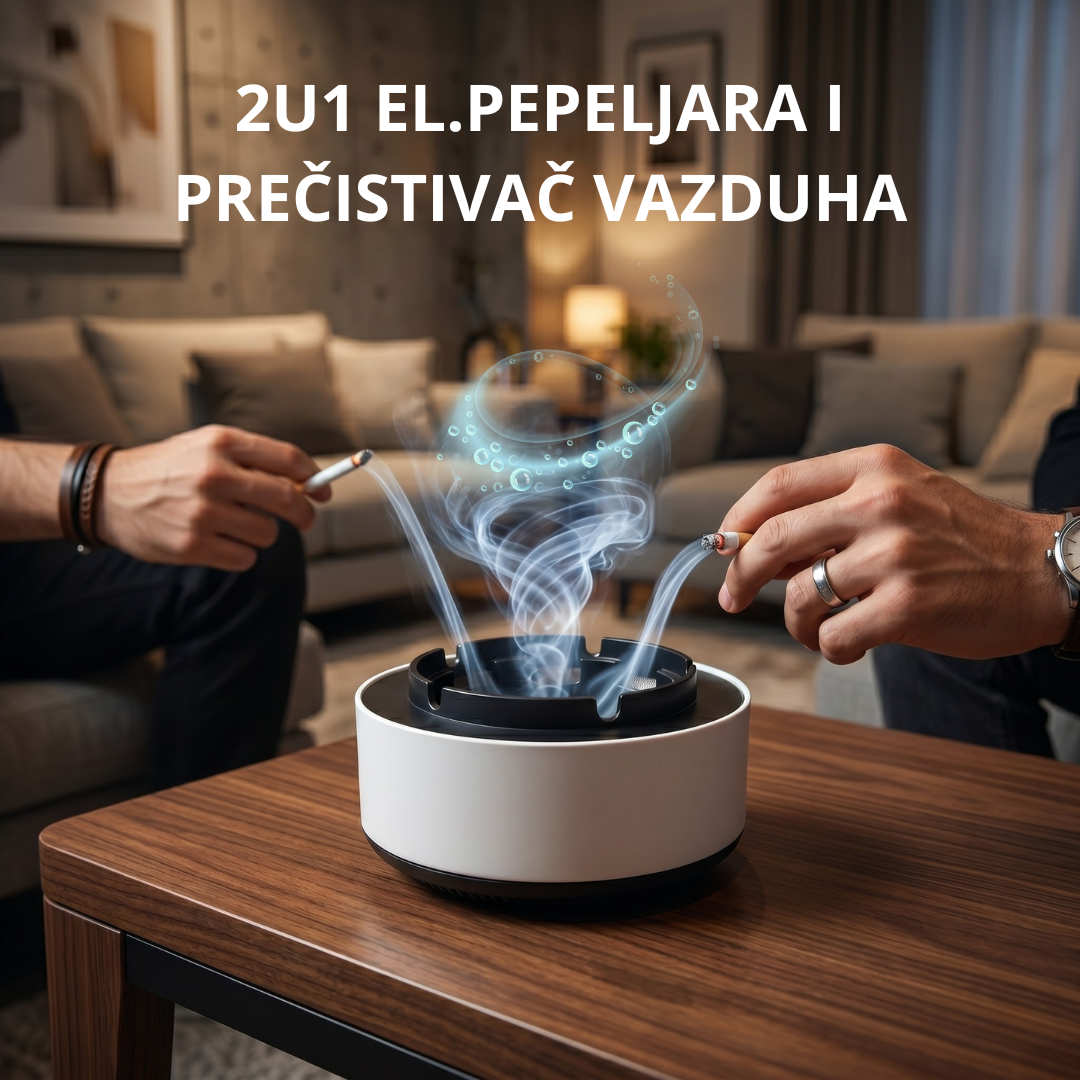 Električna Pepeljara sa prečišćivačem vazduha