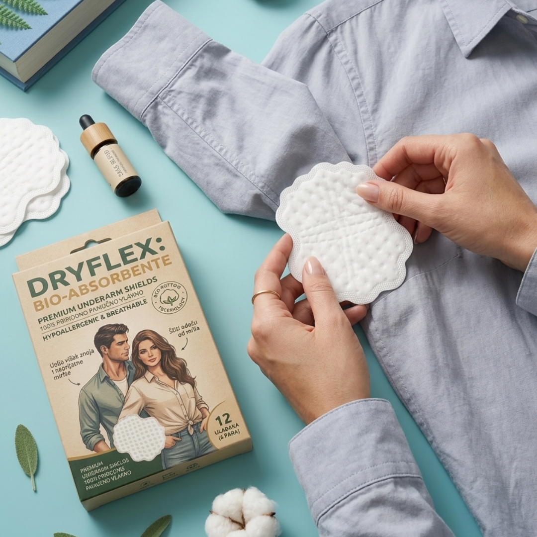 DRYFLEX - Flasteri za znojenja ispod pazuha