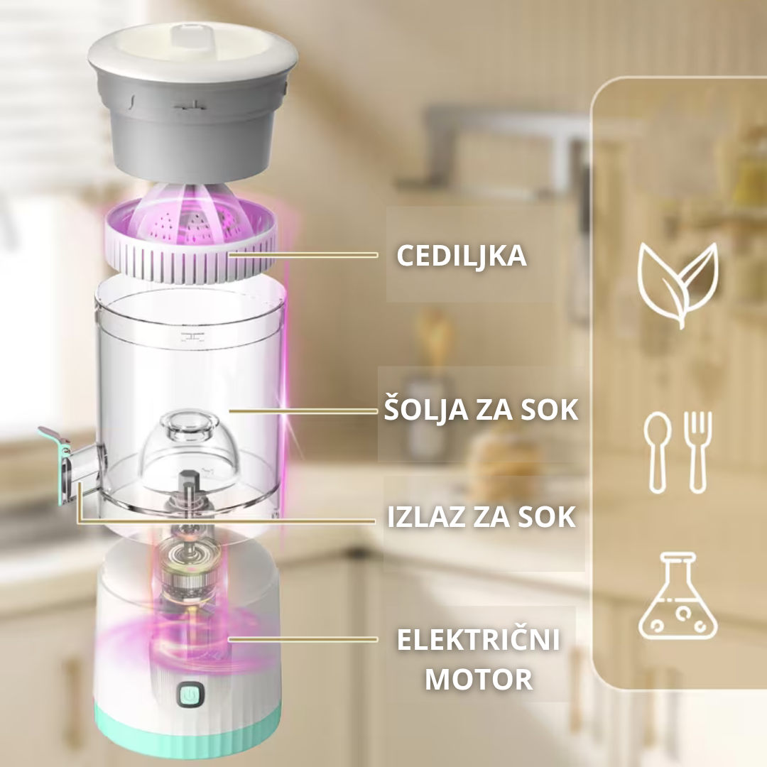 PurePress - Električni sokovnik voća i povrća