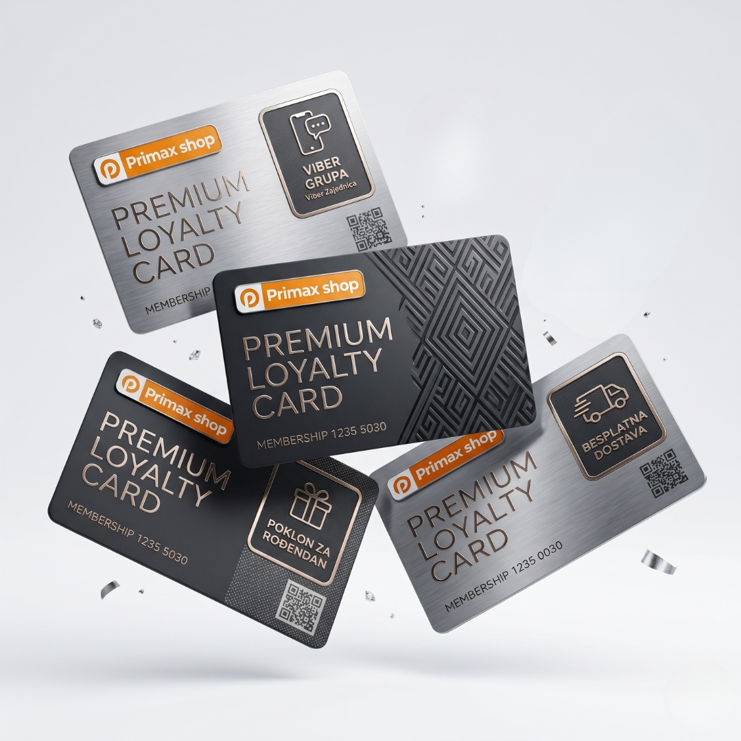 Primax Shop Premium Loyalty card klub
