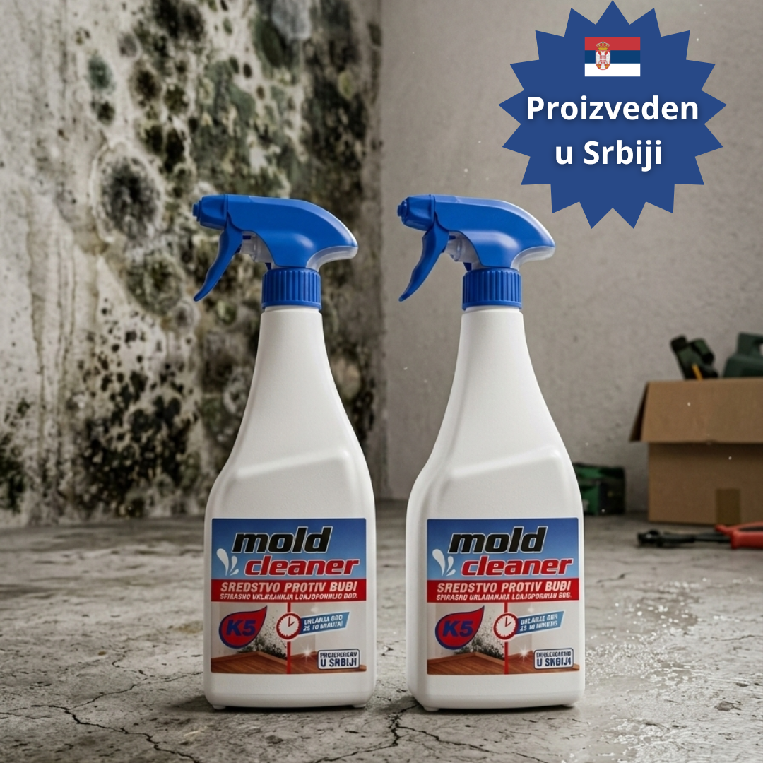 Mold Cleaner - Sredstvo protiv buđi, vlage i fleka ( Proizvedeno u Srbiji )