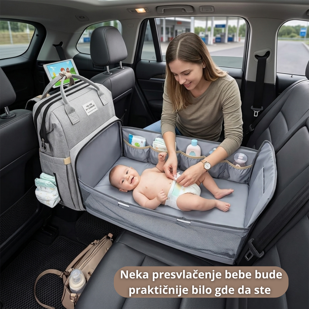 2u1 Ranac krevetac za bebe