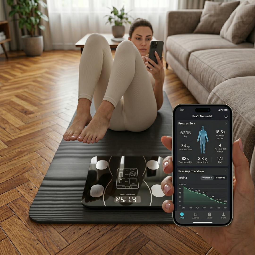 SmartScale AI - Pametna Digitalna Vaga sa Aplikacijom