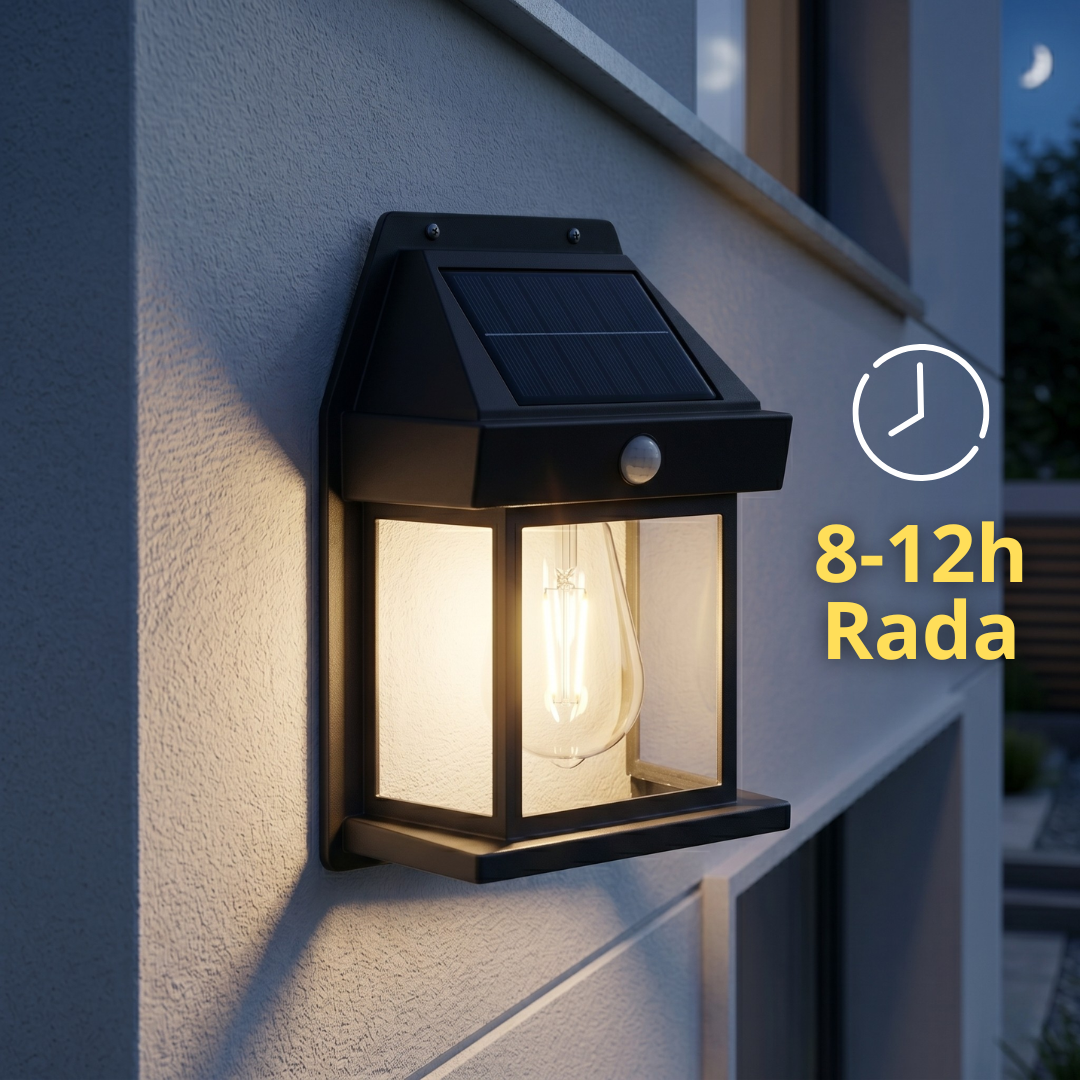 Aurora – Zidna Solarna LED Lampa Bez Kablova i Struje 1+1 GRATIS