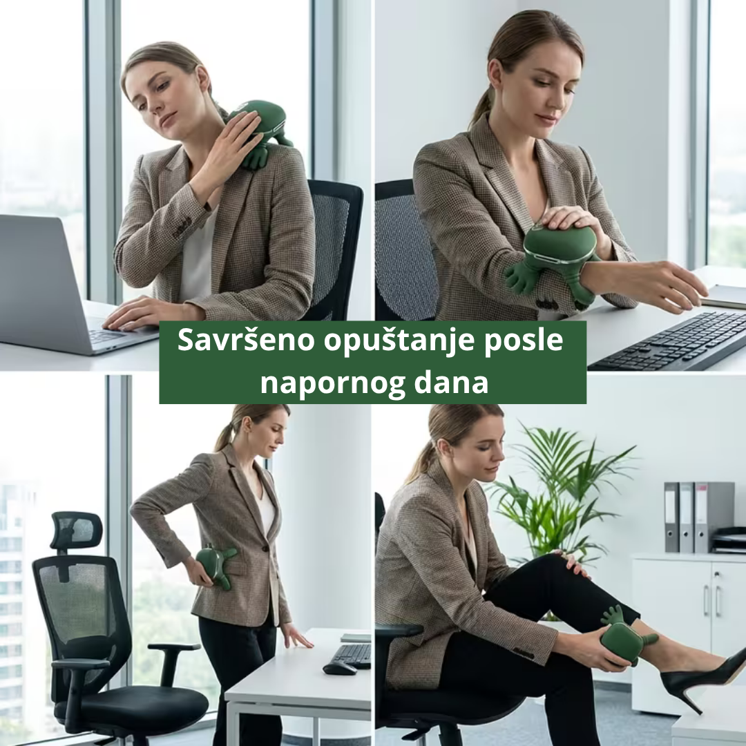 5D RoboTouch PRO - Masažer za vrat i ledja