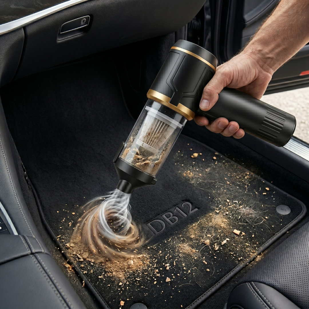 4 u 1 Ultra Snažan Usisivač za Auto i Razduvavanje