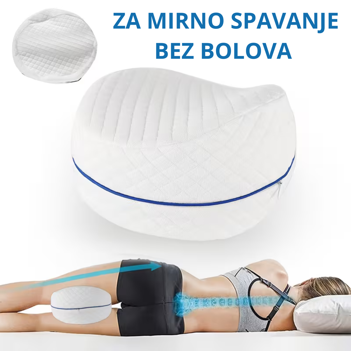 OrtoSleep – Ortopedski jastuk od 100% memorijske pene