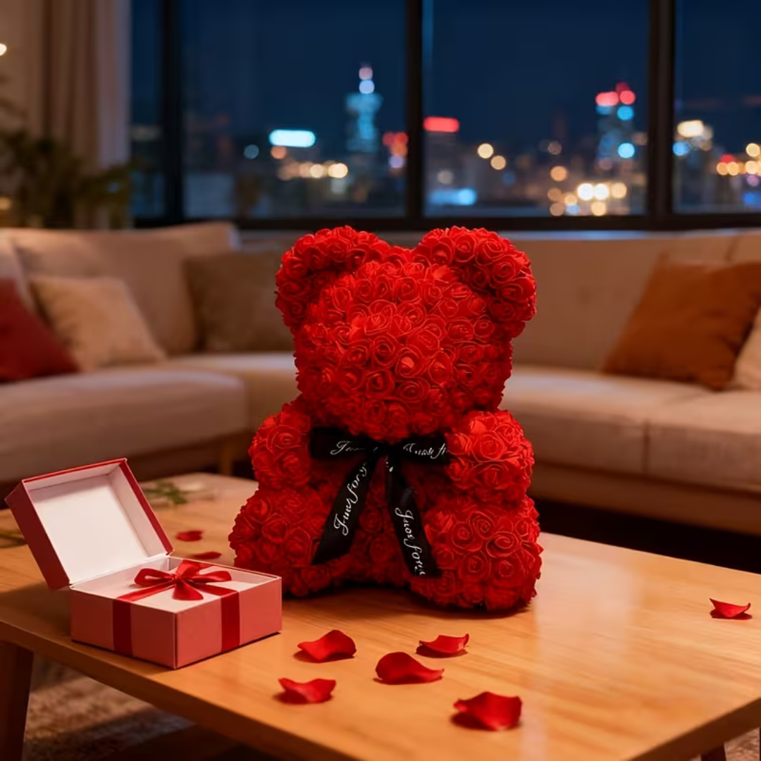 Luksuzni Medvedić od Ruža