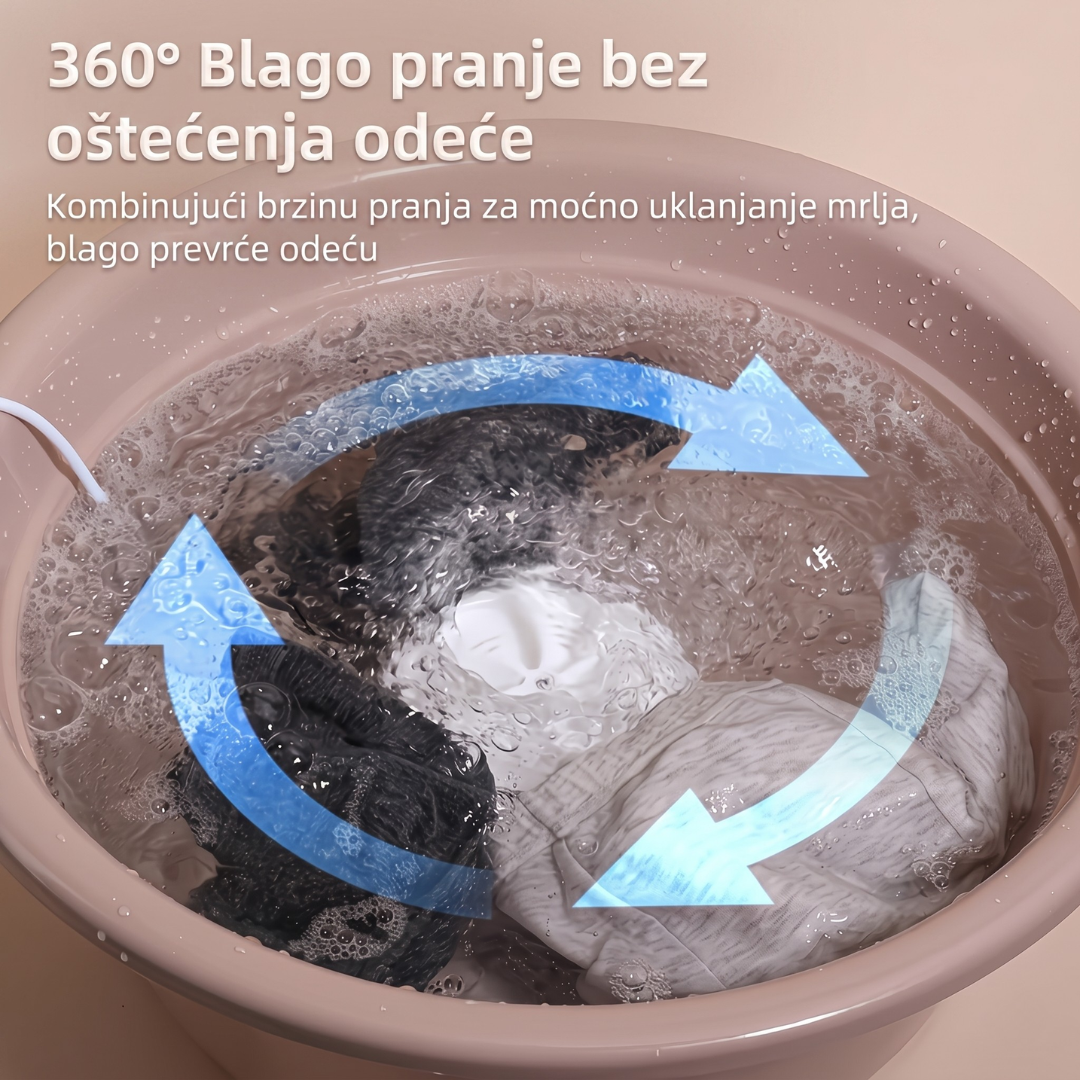 Prenosiva Turbo Mini Mašina za Putovanje i Kampovanje