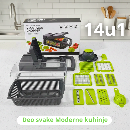 14u1 SUPER Praktični Secko za povrće + POKLON Četka za kuhinju