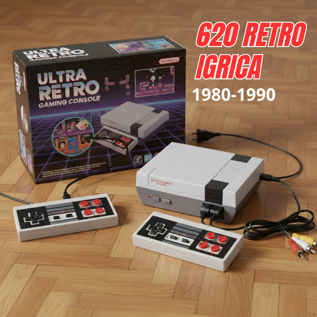 Ultra Nin Retro Konzola - 620 Retro Igrica