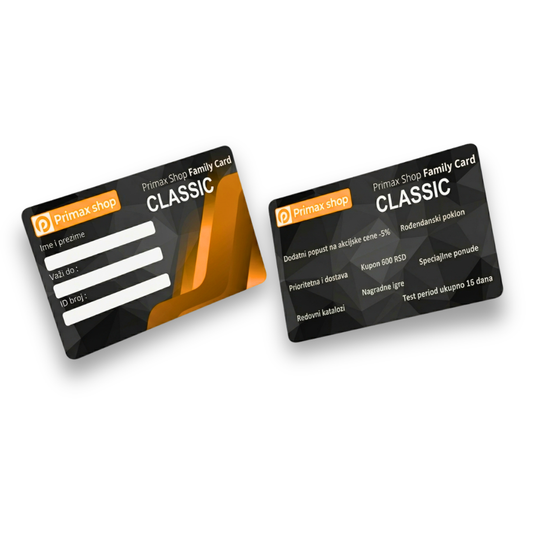 Primax Family Card - CLASSIC ( 12 meseci )