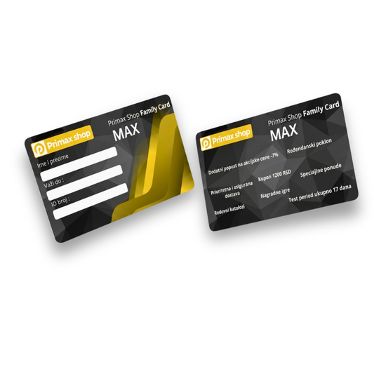 Primax Family Card - MAX (12 meseci)